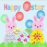 Stickers Conejo de Pascua Easter 🐰🥕🌷