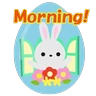 Stickers Conejo de Pascua Easter 🐰🥕🌷