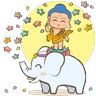 Stickers 佛門網表情貼圖2025 佛誕浴佛篇