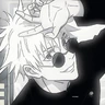 Stickers Gojo saturo/anime