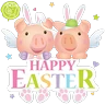 Stickers Happy Easter by PRIVATE i Garden Kids
