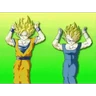 Stickers Goku Bailando - Ternurines