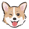 Stickers 茶豬生日快樂