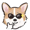 Stickers 茶豬生日快樂