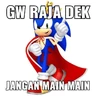 Stickers meme sonic