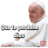 Stickers Papa francisco reacciones