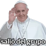 Stickers papa Francisco 😎