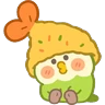 Stickers Bebê papagaio