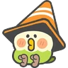 Stickers Bebê papagaio