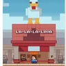 Stickers La la la lava Minecraft TikTok