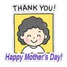 Stickers 母親節快樂 Mother Day 我愛主耶穌 I love Jesus