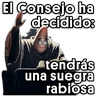Stickers El Consejo ha Decidido Patric