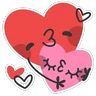 Stickers Corazon rojo ❤️🥰