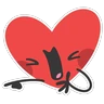 Stickers Corazon rojo ❤️🥰