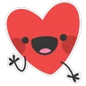 Stickers Corazon rojo ❤️🥰