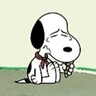 Stickers snoopy 😔