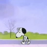 Stickers snoopy 😔