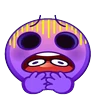 Stickers Emojis animados Psychopath 1⃣🤪