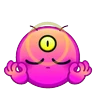 Stickers Emojis animados Psychopath 1⃣🤪