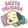 Stickers A mimir con Snoopy 💤💤