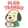 Stickers A mimir con Snoopy 💤💤