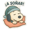 Stickers A mimir con Snoopy 💤💤