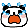 Stickers Emojis Animados osito panda🐼