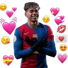 Stickers Lamine Yamal 