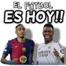 Stickers 🏆 Barcelona real Madrid 👑