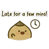 Stickers Chesty Is Late