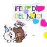 Stickers Día del Niño y la Niña👶🎊