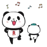 Stickers 樂天 Okaimono Panda ✦熊貓貼圖✦第3彈 ✦
