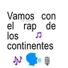 Stickers 🎧 El rap de los continentes 🎙