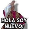 Stickers papa león XIV
