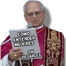 Stickers papa león XIV