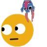 Stickers Emoji Bola 🟡 y Stitch Animado