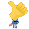 Stickers Emoji Bola 🟡 y Stitch Animado
