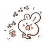 Stickers 勇敢的哈拿兔