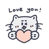 Stickers 🐈‍⬛貼圖 - kaka貓的日常