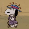 Stickers 😠🫐 SNOOPY Enojado 🫐😠