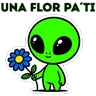 Stickers Soy Un Marciano 👽☘️