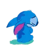 Stickers 🍧💙 Stitch Tierno 🏝️🌊