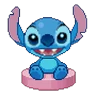 Stickers 🍧💙 Stitch Tierno 🏝️🌊