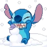 Stickers 🍧💙 Stitch Tierno 🏝️🌊