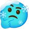 Stickers Frío emoji❄️❄️❄️