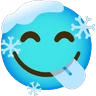 Stickers Frío emoji❄️❄️❄️
