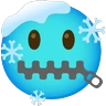 Stickers Frío emoji❄️❄️❄️