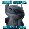 Stickers Stitch Ohana significa 💙