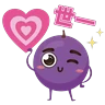 Stickers 提子五歲生日sticker