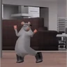 Stickers rata bailando Ratón Milton 🐀
